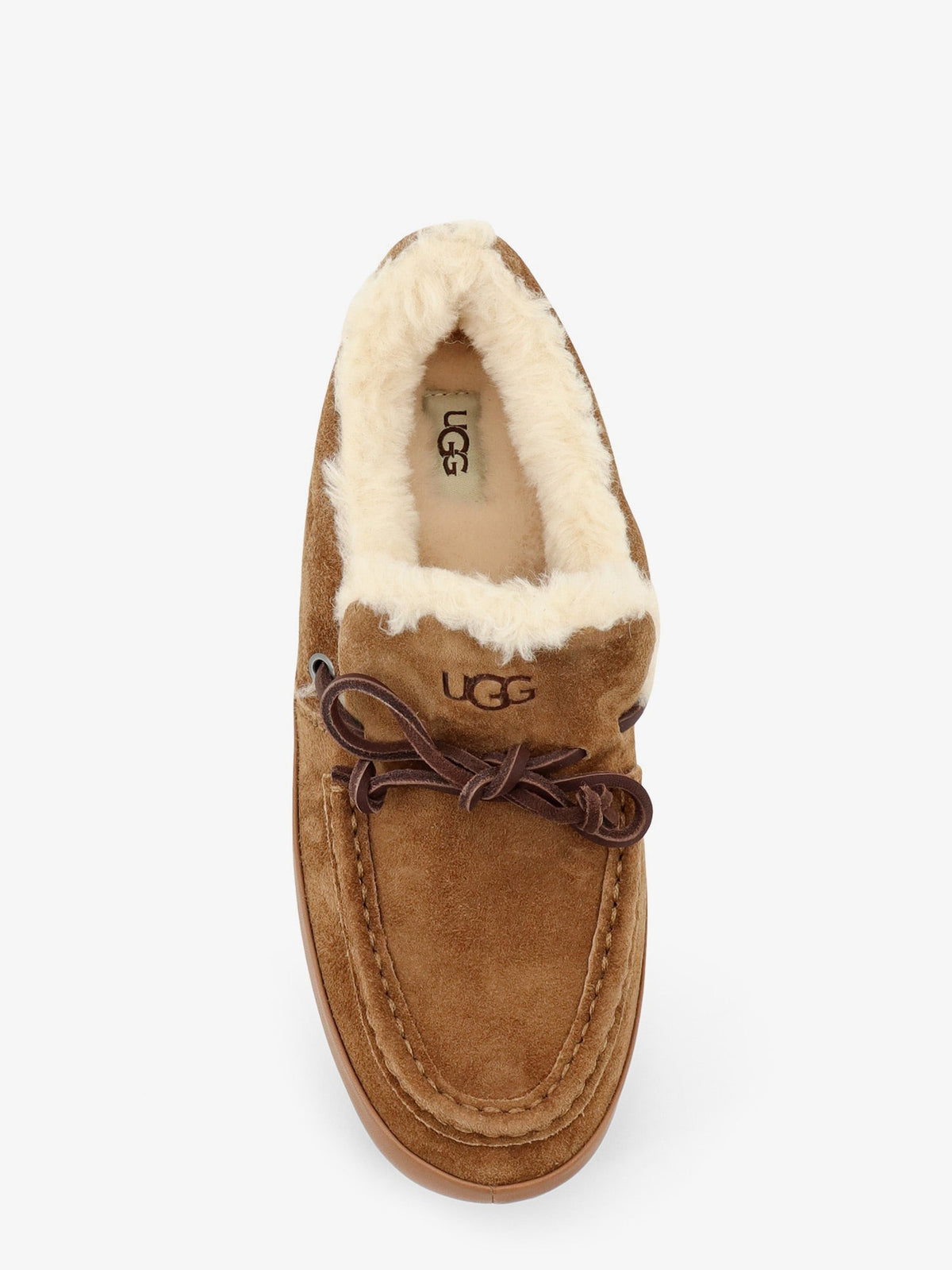 UGG Quill suede loafers - Chestnut