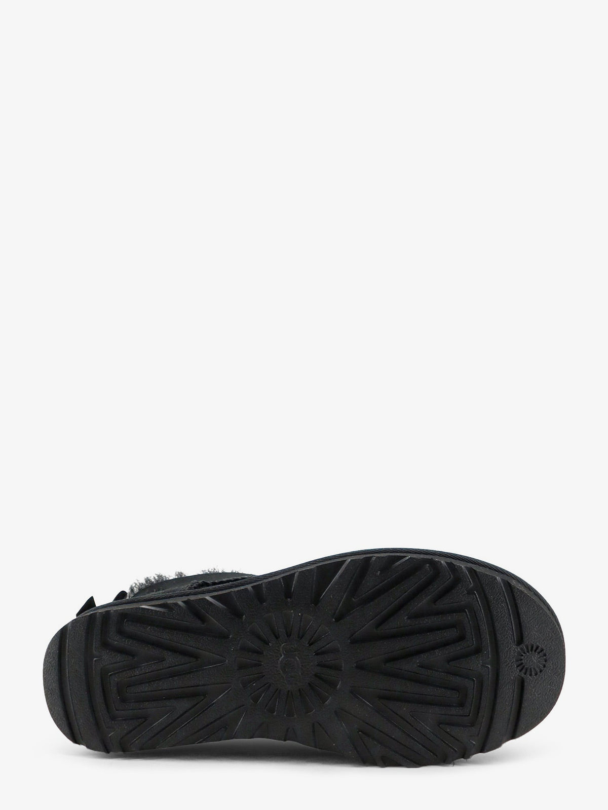 UGG Ultra mini Bailey Bow suede ankle boot - Black