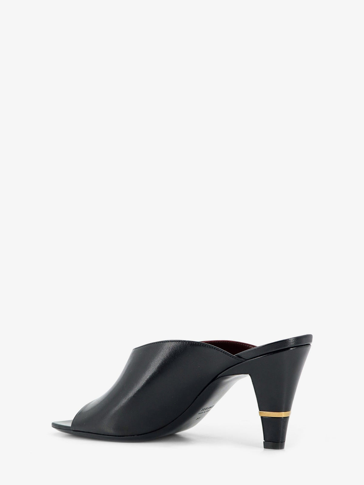 Versace Giulietta leather sandals - Blackgold
