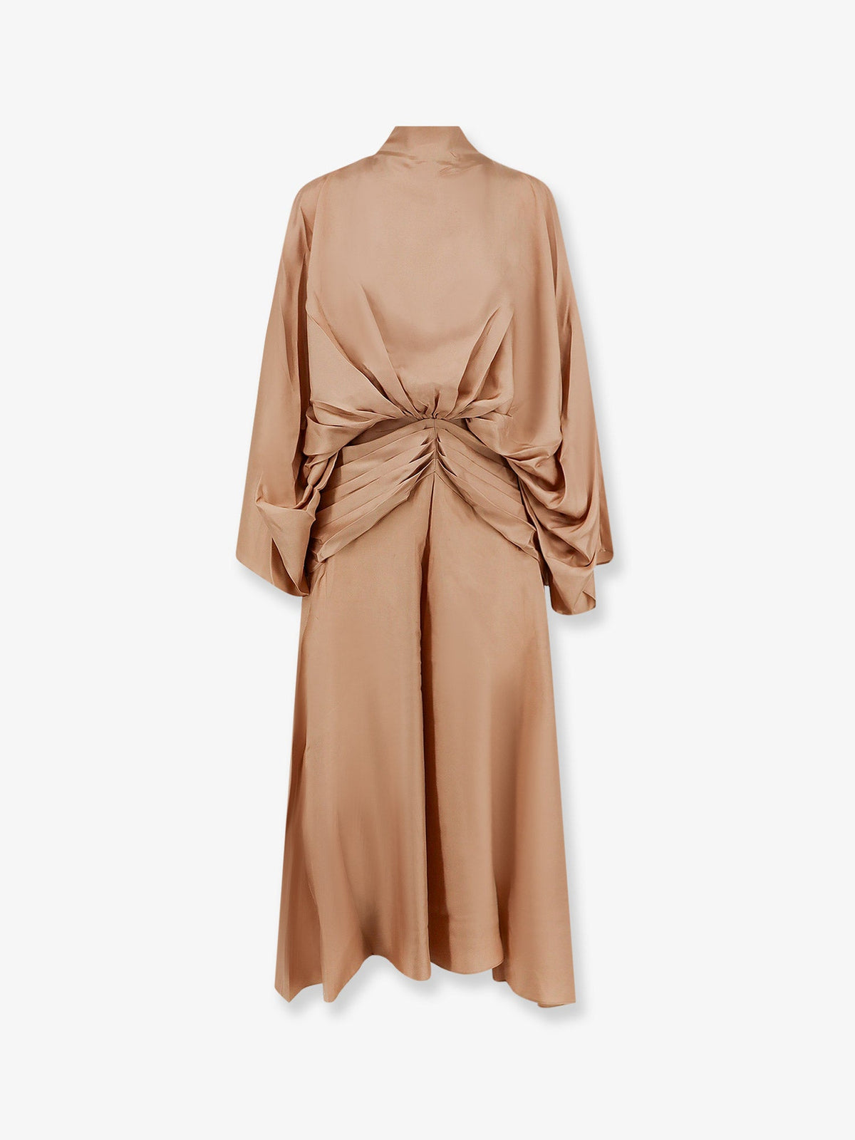Zimmermann Valiant long silk dress - Latte