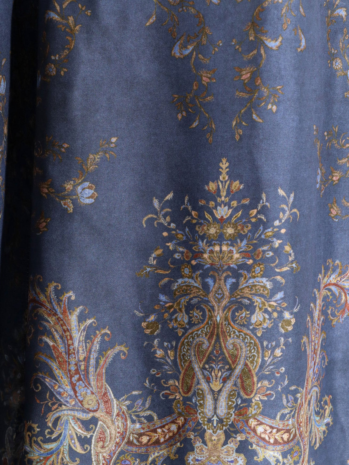 Zimmermann Valiant Track Silk trousers - Navy Paisley