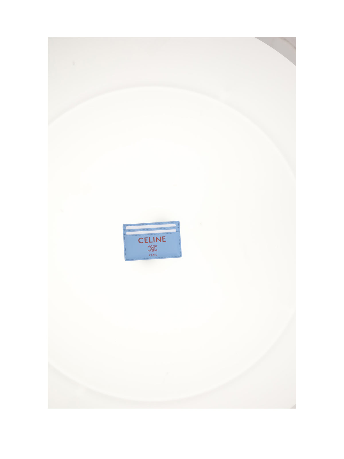 Celine MEDIUM CARD HOLDER - Sky Blue / Red