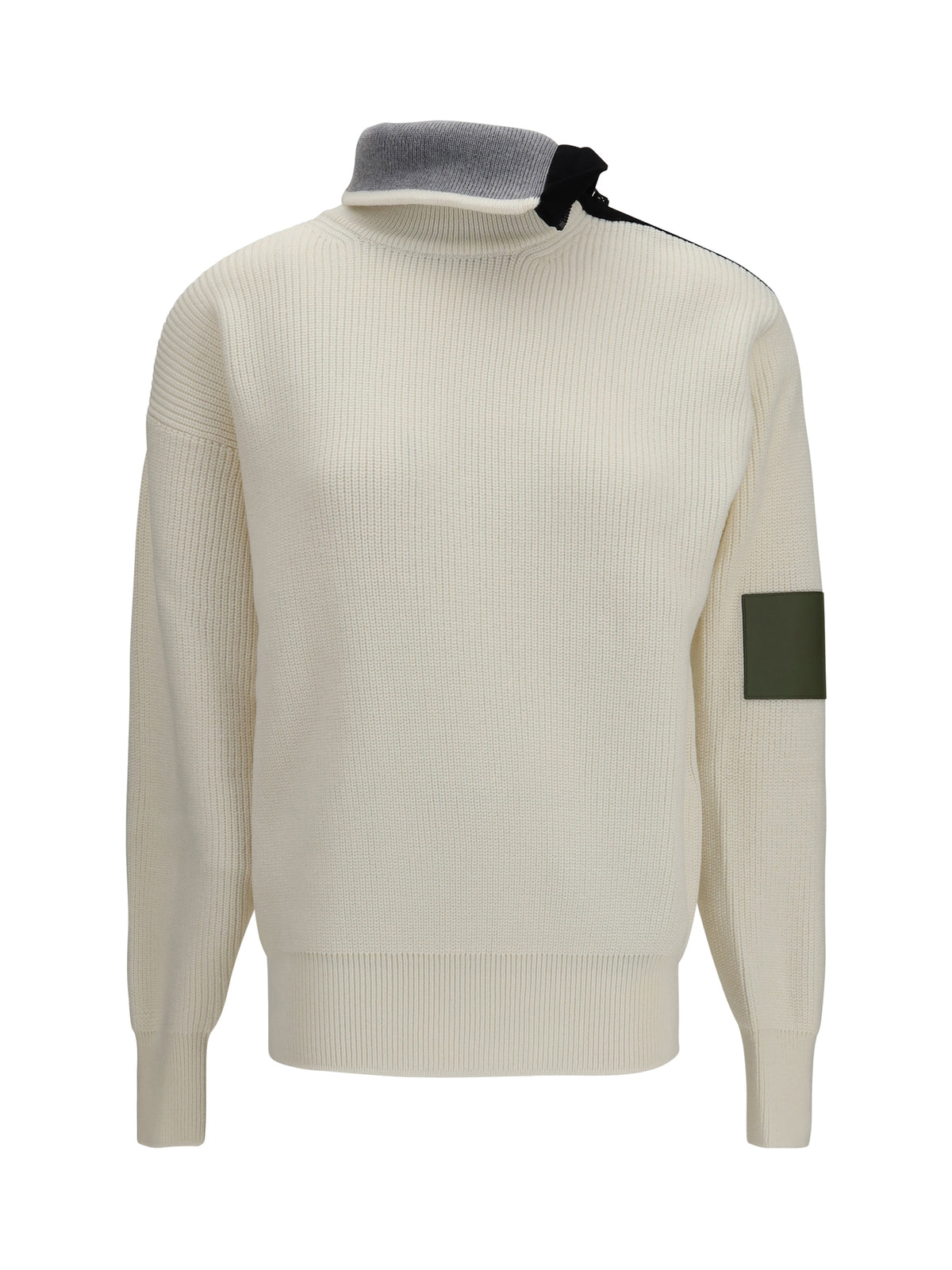 Loewe High-neck wool Sweater - White