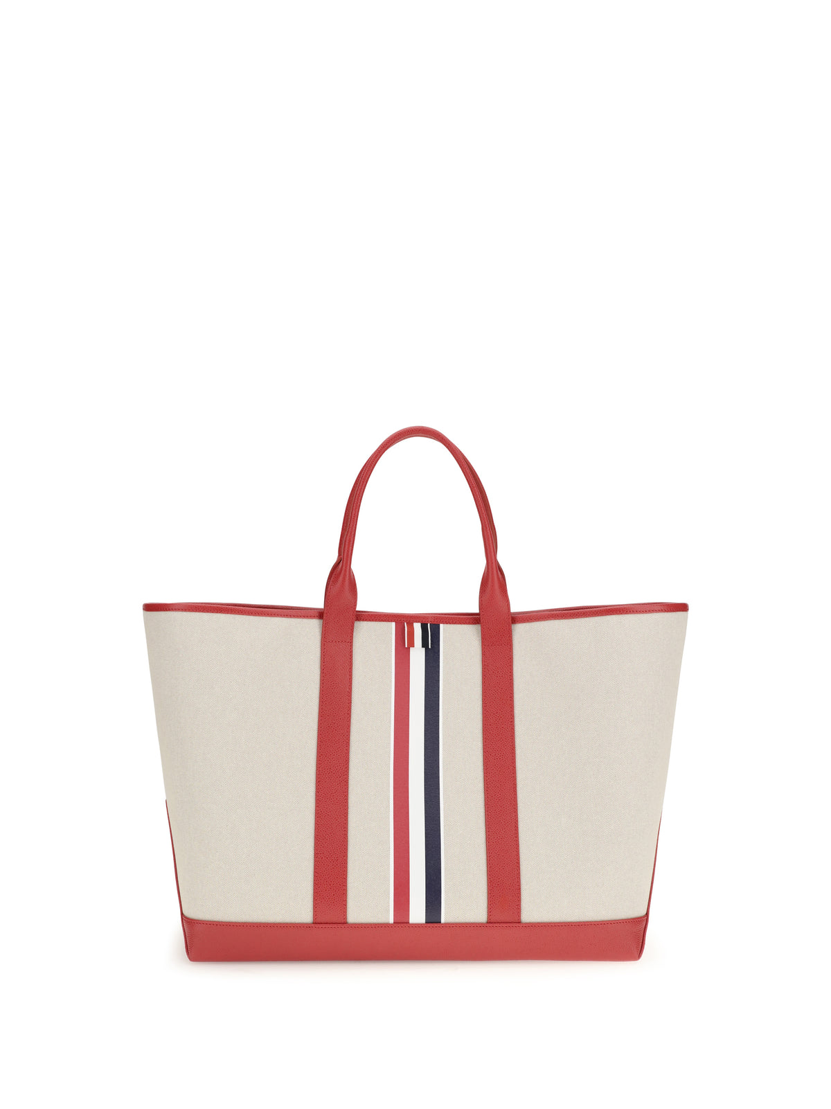 Thom Browne Canvas Tote Bag - Red