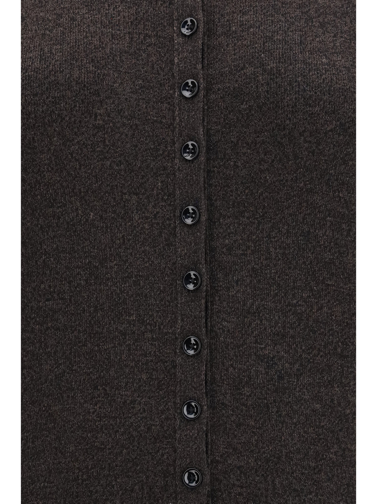 Lemaire Merino wool high neck Sweater - Black Melange
