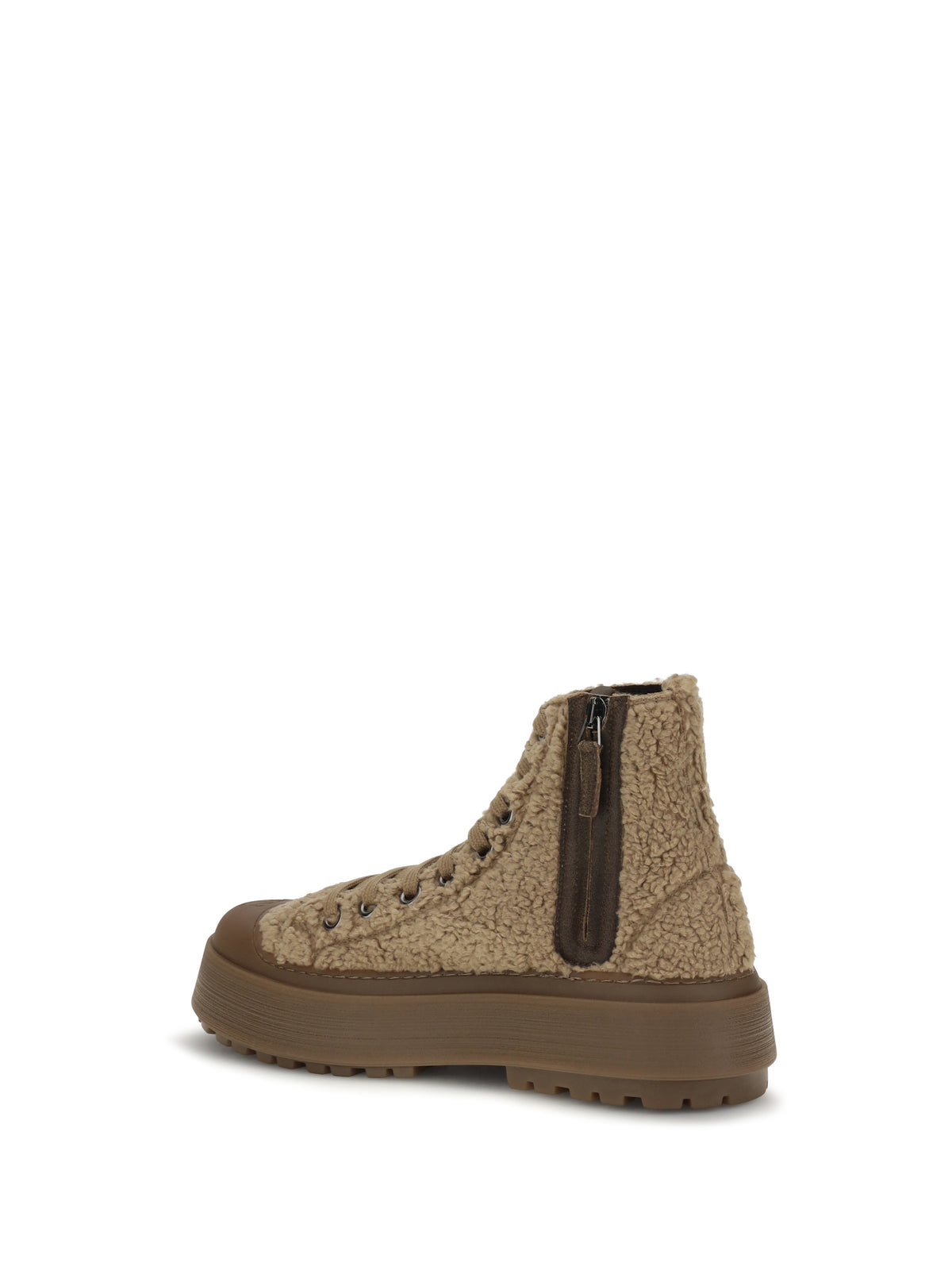 Casadei Explorer bouclé Sneakers - Caramello