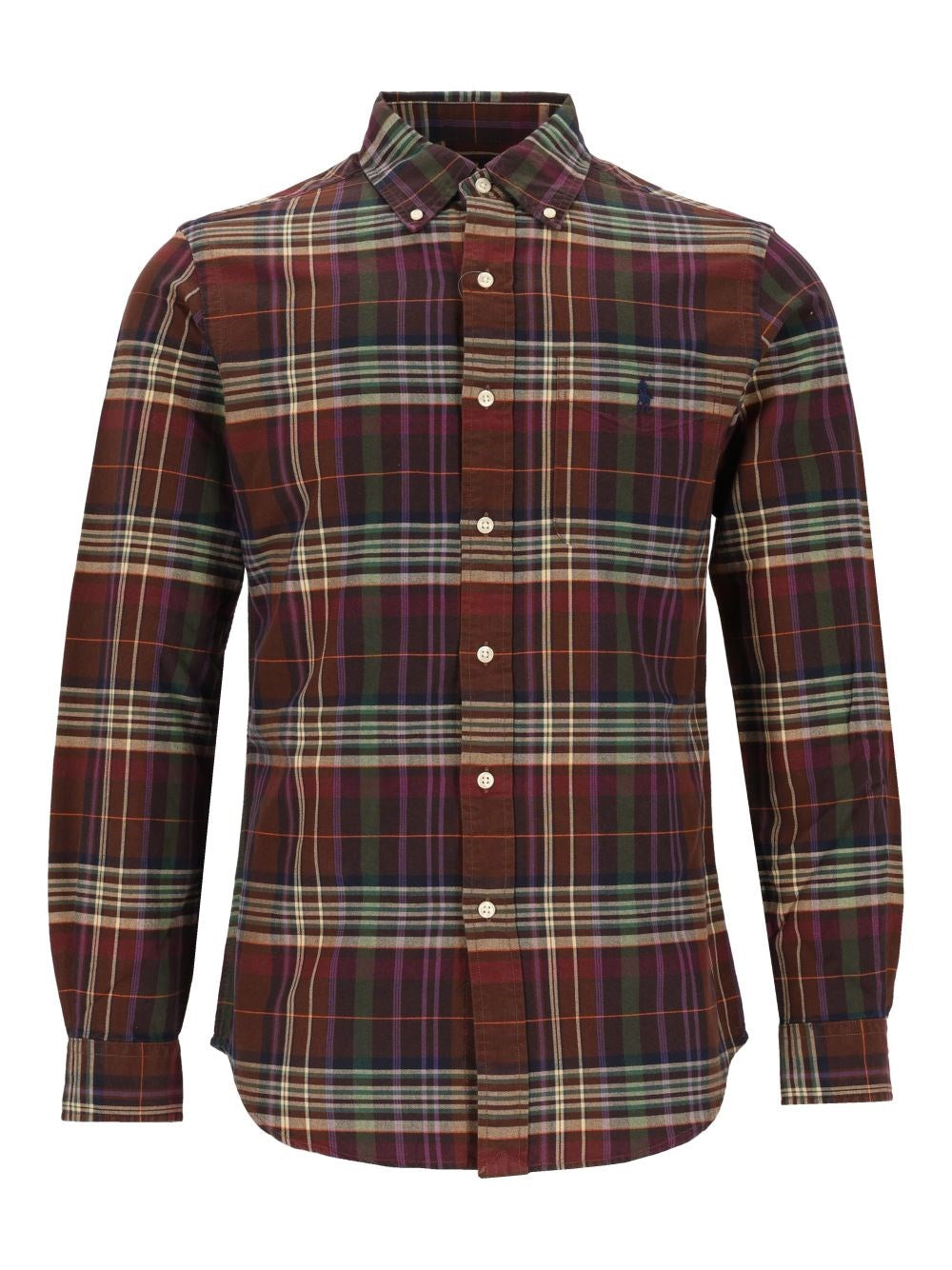 Polo Ralph Lauren Custom-Fit Check Oxford Shirt - Multi