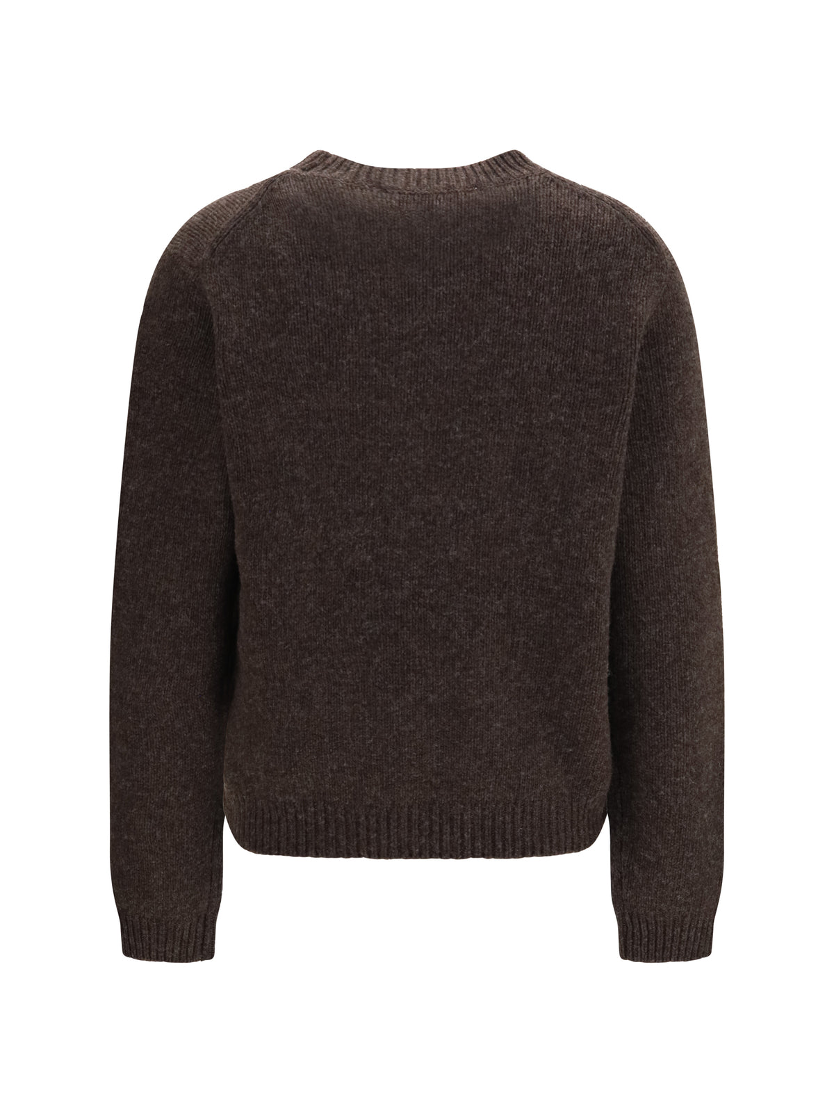 Maison Kitsuné Dressed Fox wool-blend Sweater - Dark Wood