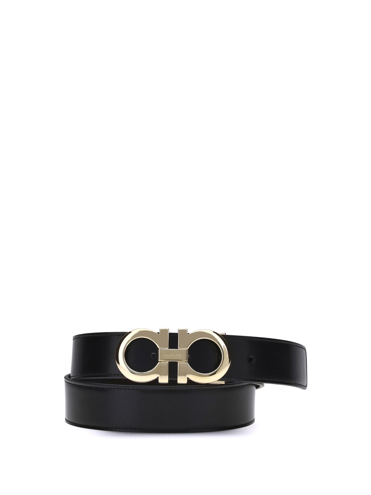 Ferragamo Gancini Belt - Black