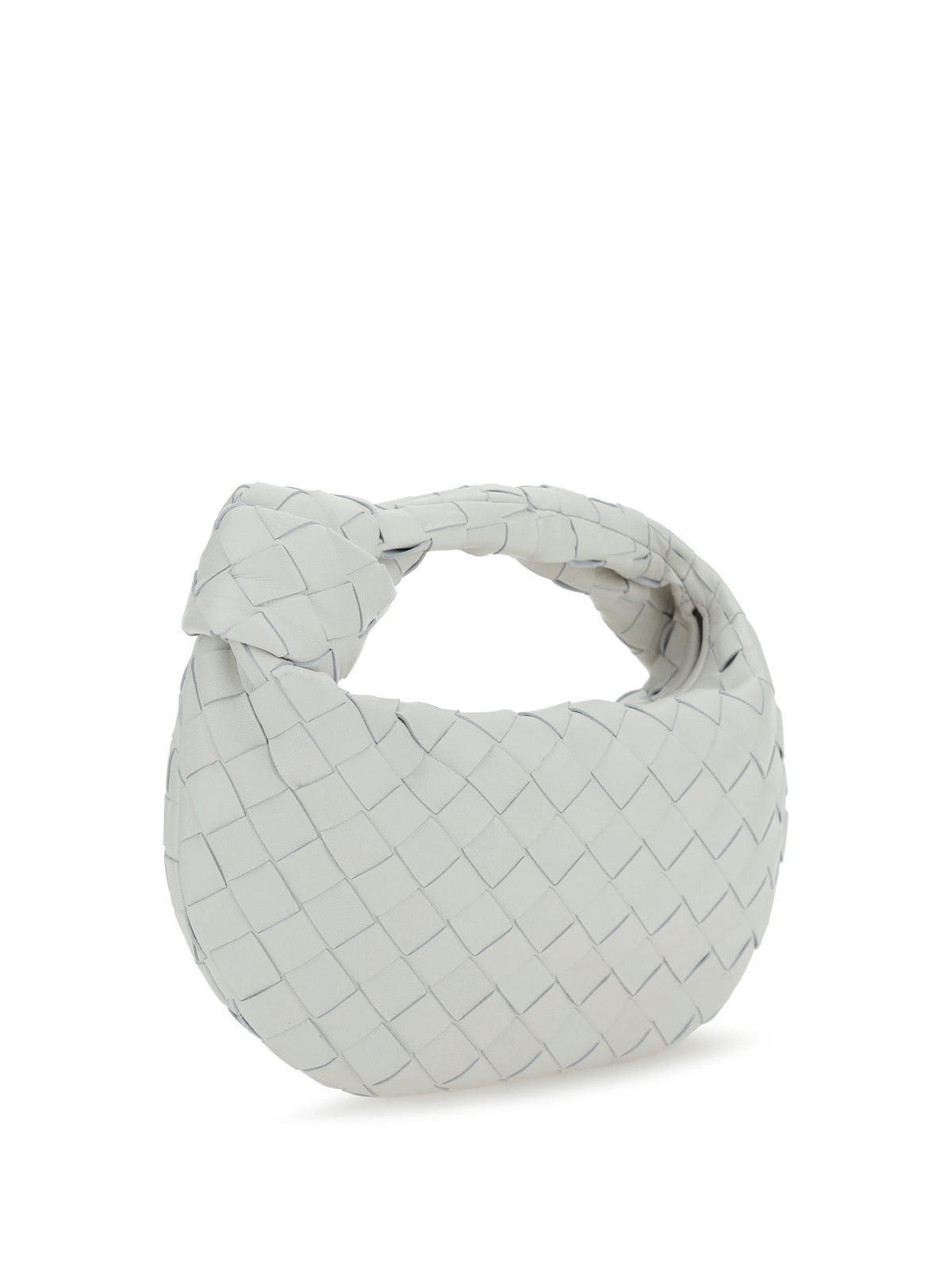 Bottega Veneta Jodie mini Handbag - Chalk-Gold