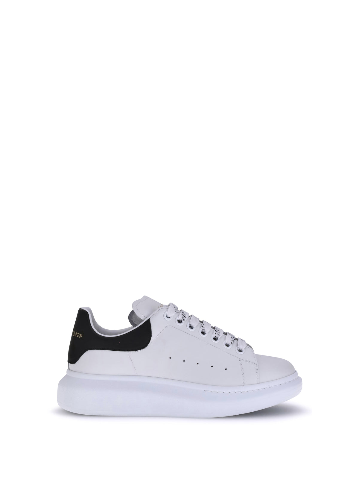 Alexander McQueen Leather Sneakers - White