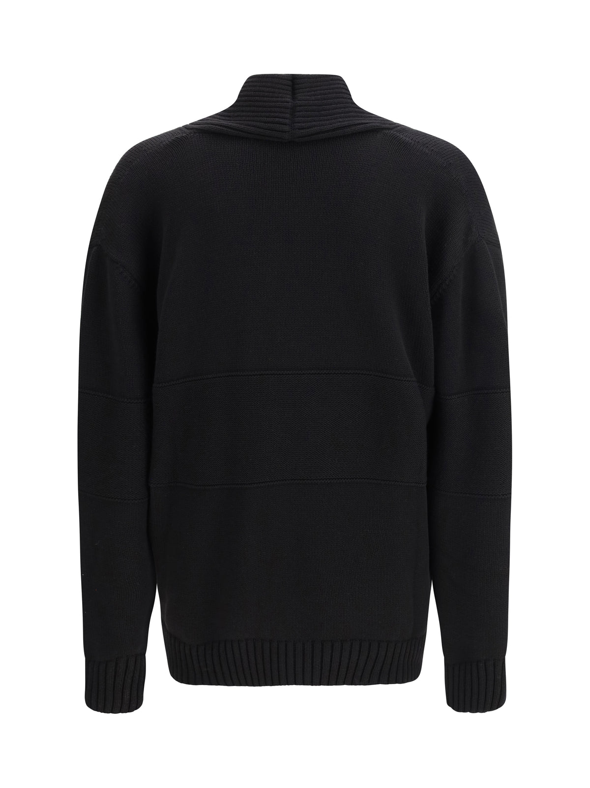 GCDS Knit Cardigan - Black/Black