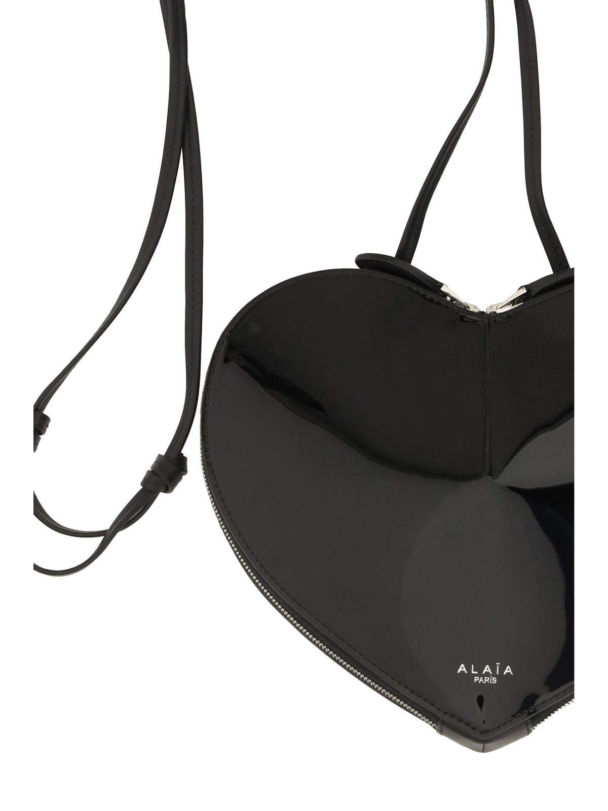 Alaïa Le Coeur Shoulder Bag - Noir