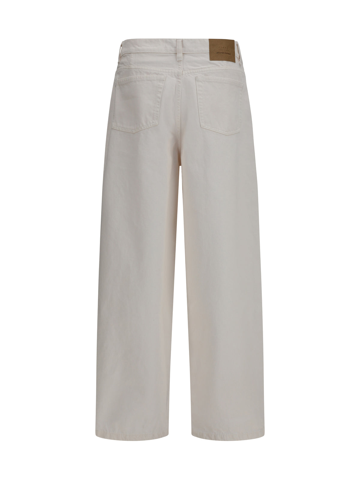 Ami Paris Balloon Jeans - Blanc Creme