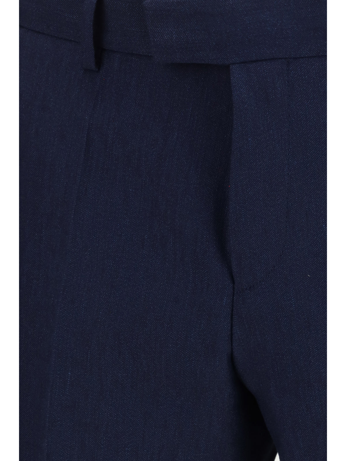 Hugo Boss Black Linen and mohair Suit - Dark Blue