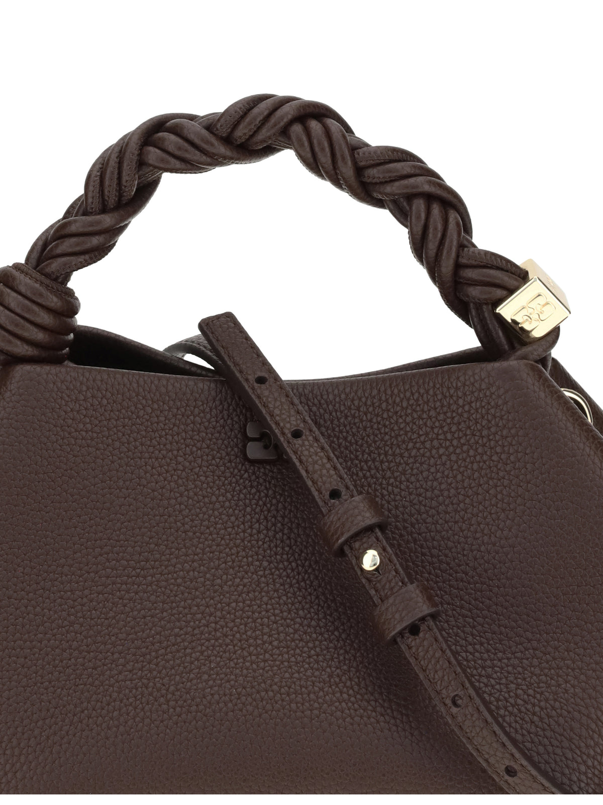 Ganni Bou small Handbag - Chicory Coffee