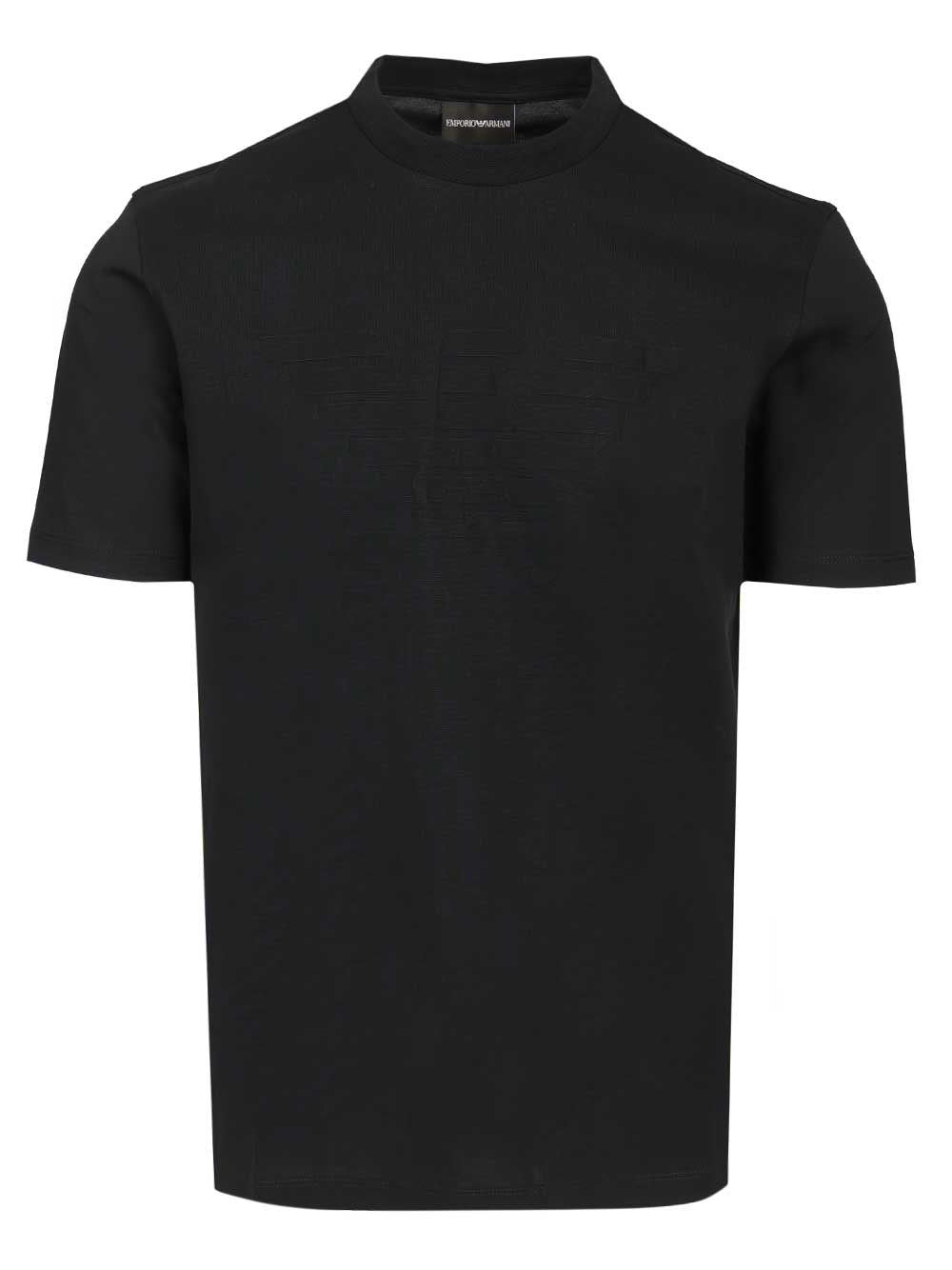 Emporio Armani Cotton T-Shirt - Blue