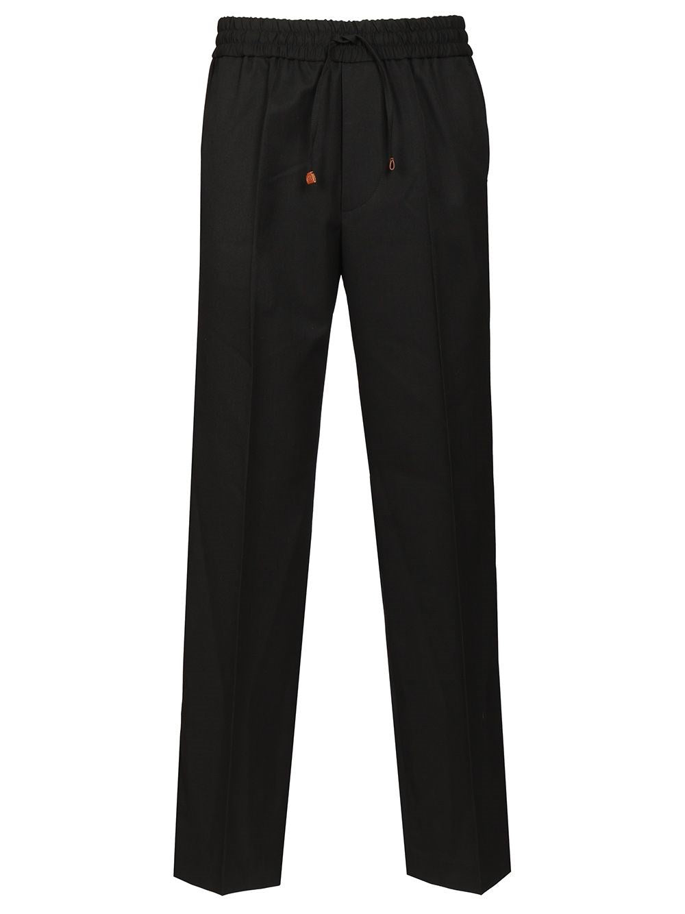 Drole De Monsieur "Droit Laine" Trousers - Black