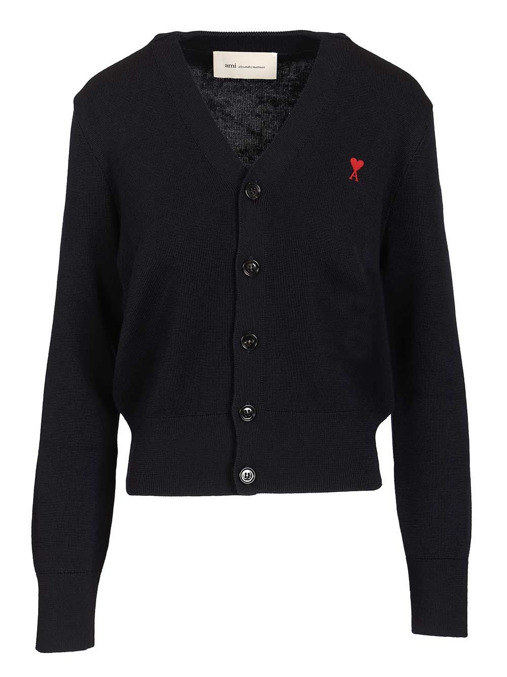 Ami Cardigan "Ami De Cœur" - Blue