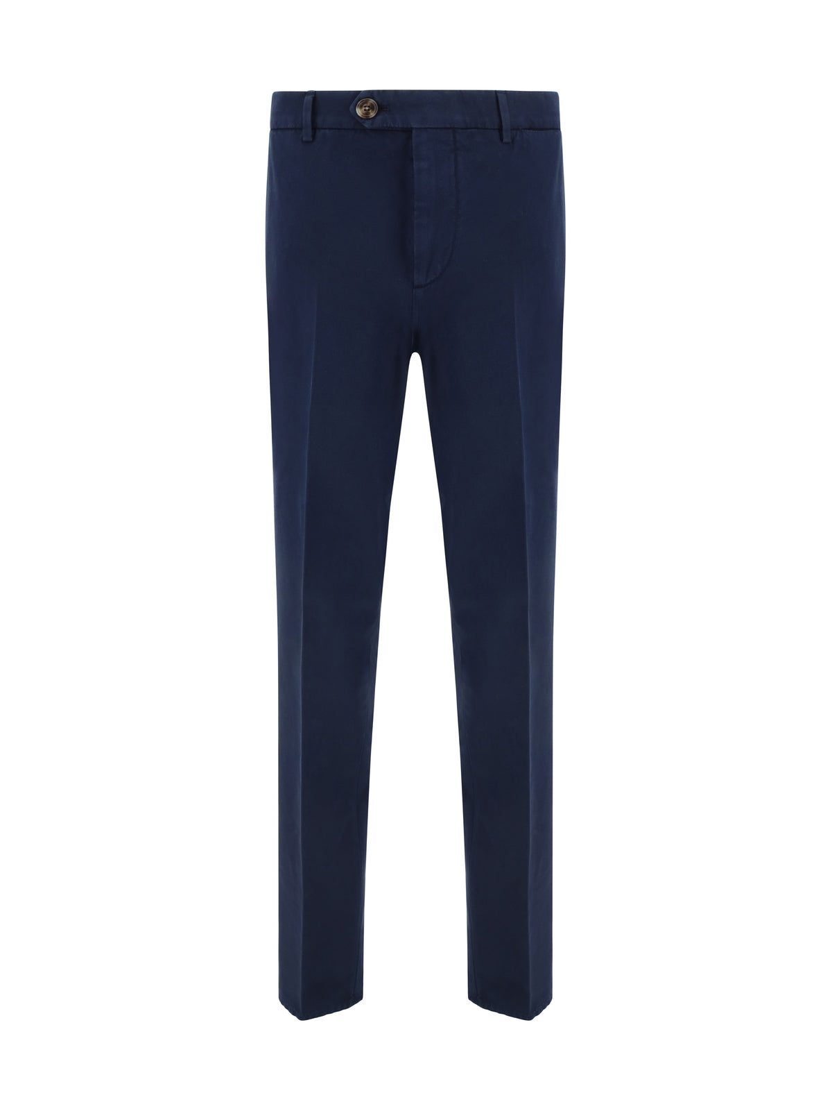 Brunello Cucinelli Dyed cotton Pants - Navy