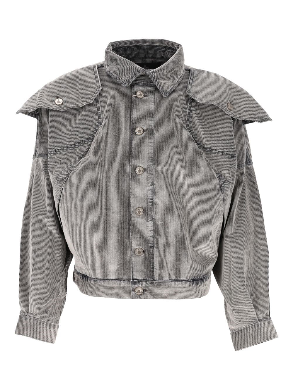 Vivienne Westwood Broad Denim Jacket - Grey