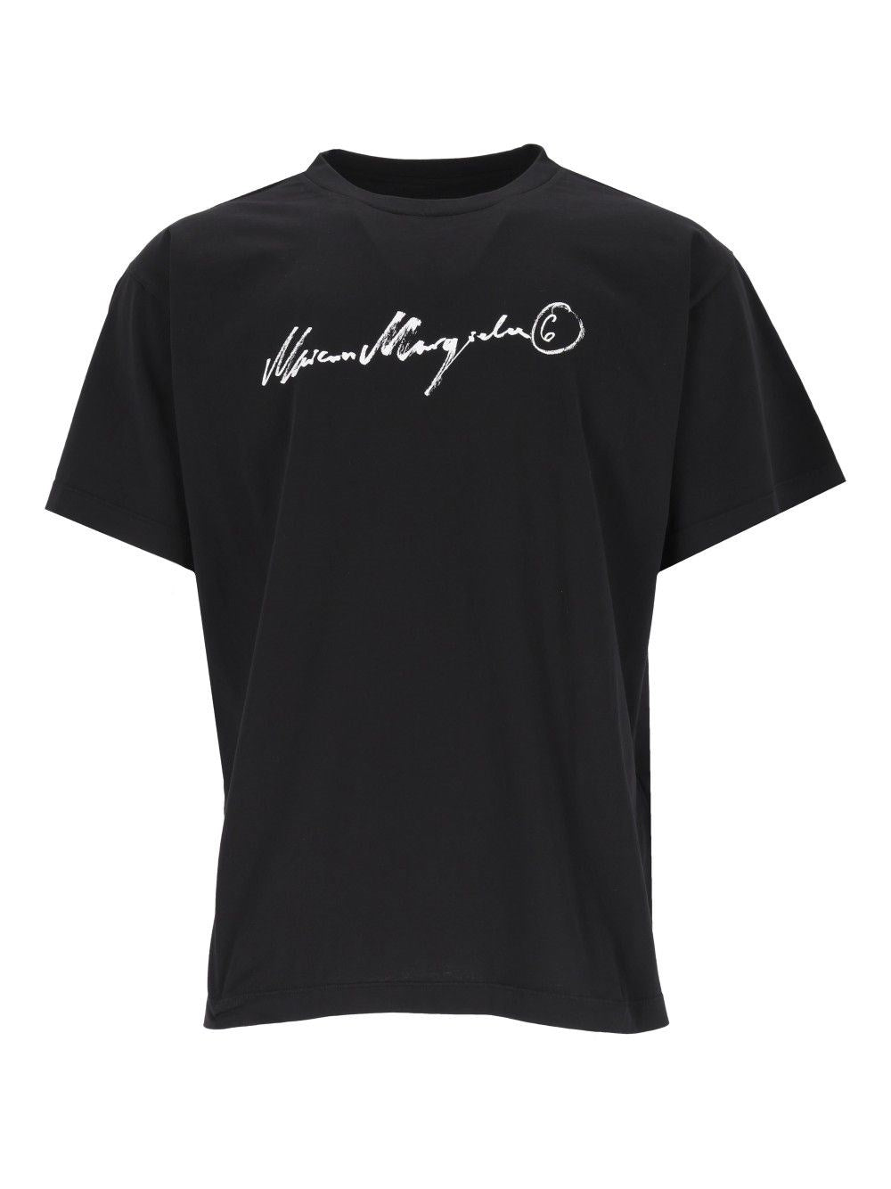 Mm6 Maison Margiela Overdyed Jersey T-Shirt - Black