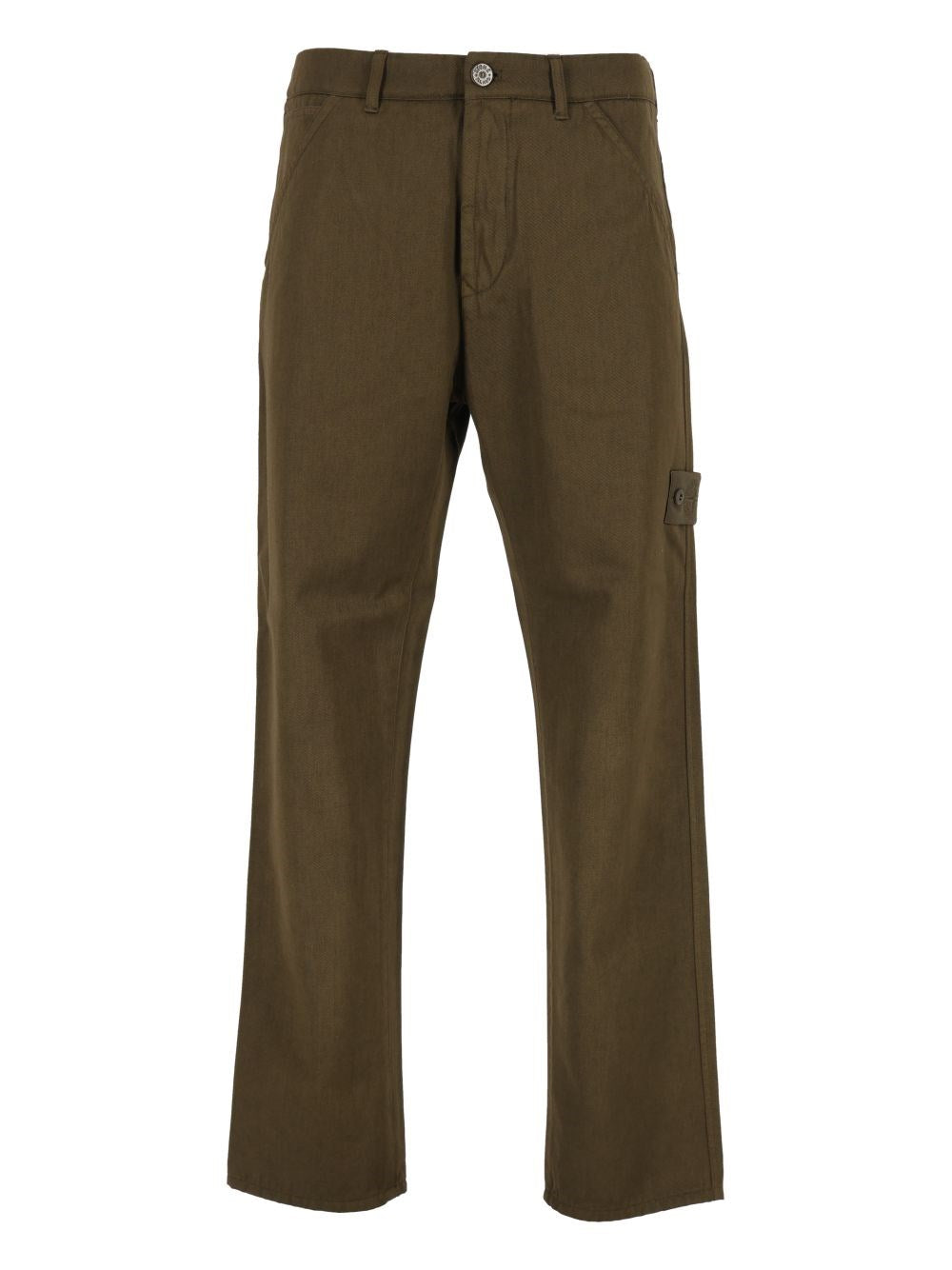 Stone Island "S.I. Ghost" Trousers - Green