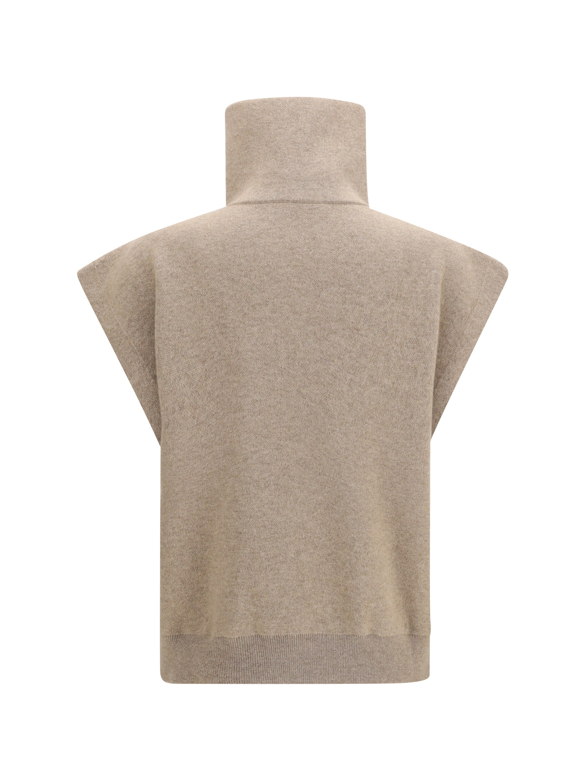 Brunello Cucinelli High-neck zip Cardigan - Brown
