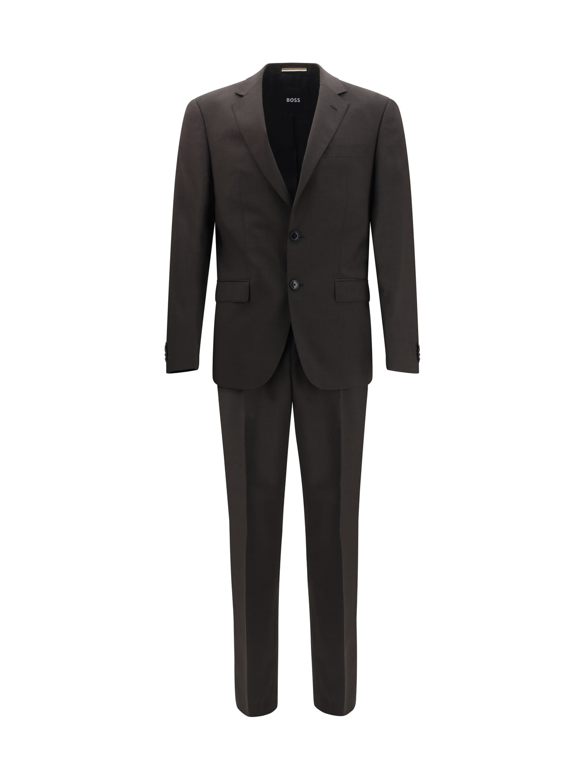 Hugo Boss Black Virgin wool Suit - Dark Brown