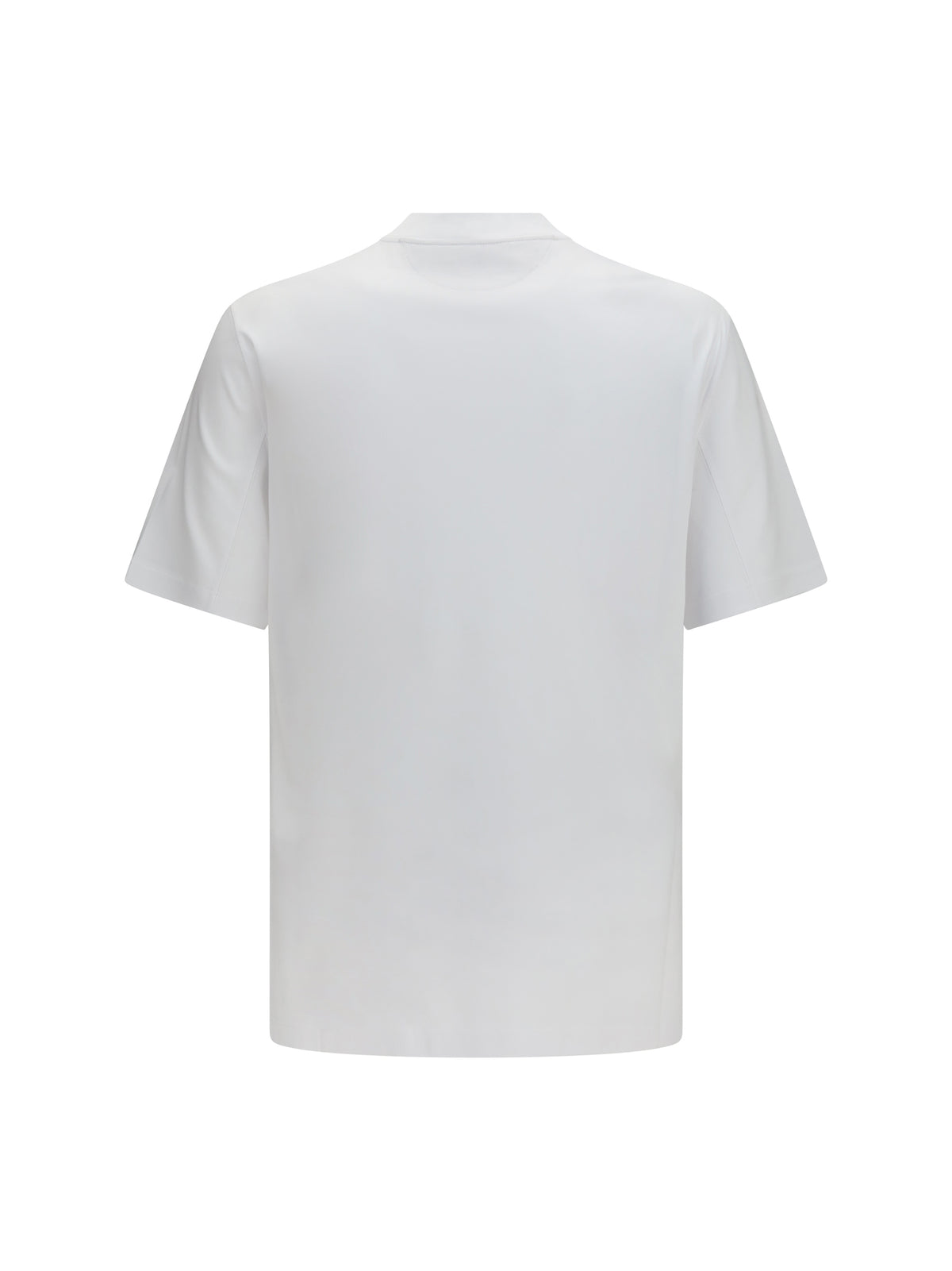 Brunello Cucinelli Cotton jersey V-neck T-shirt - White