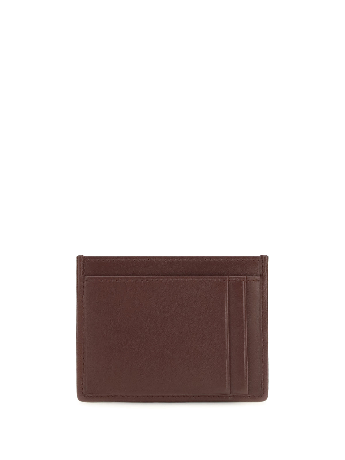Miu Miu Matelassé nappa leather Card Holder - Burgundy