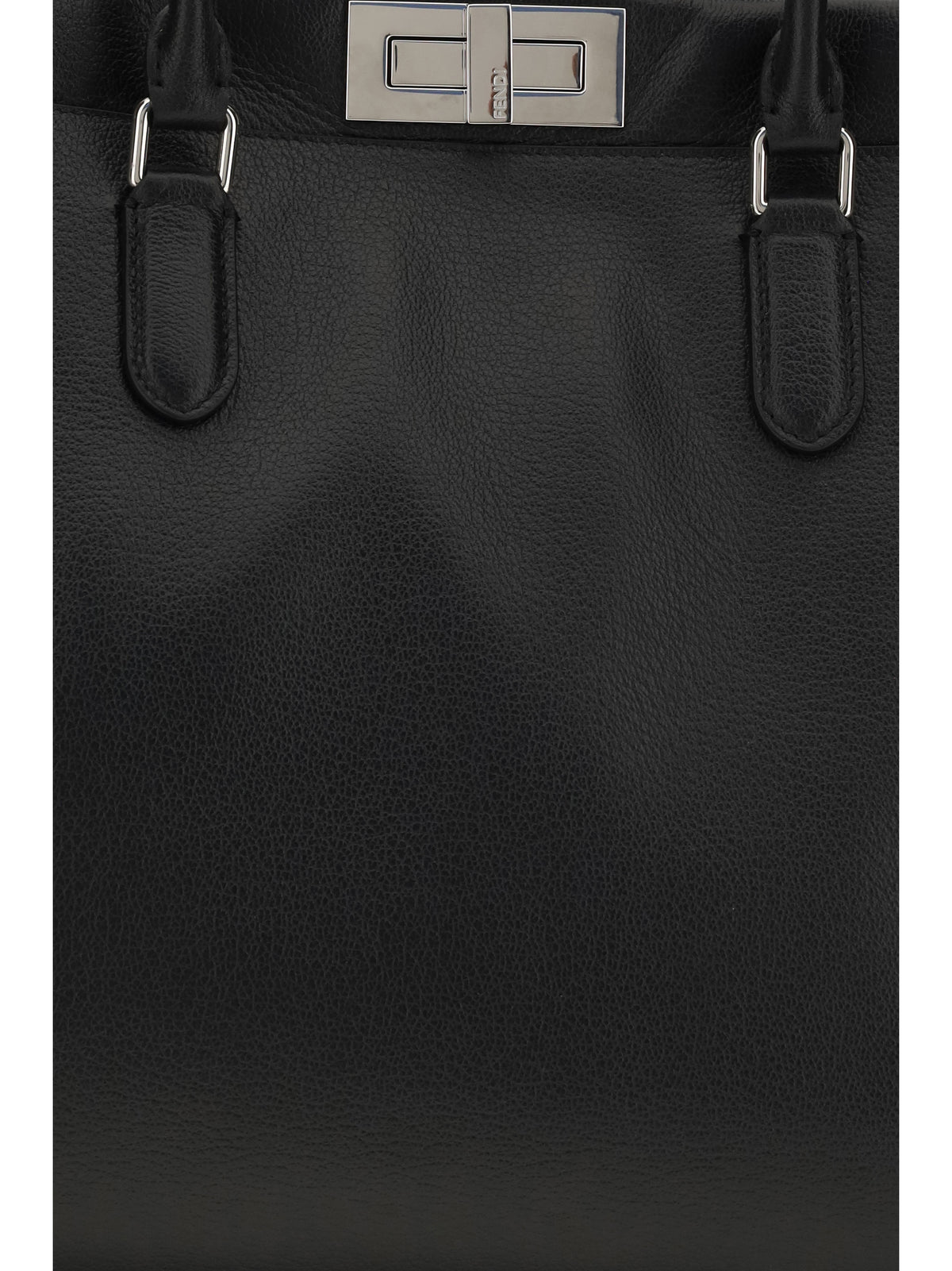 Fendi Large Peekaboo Handbag - Black