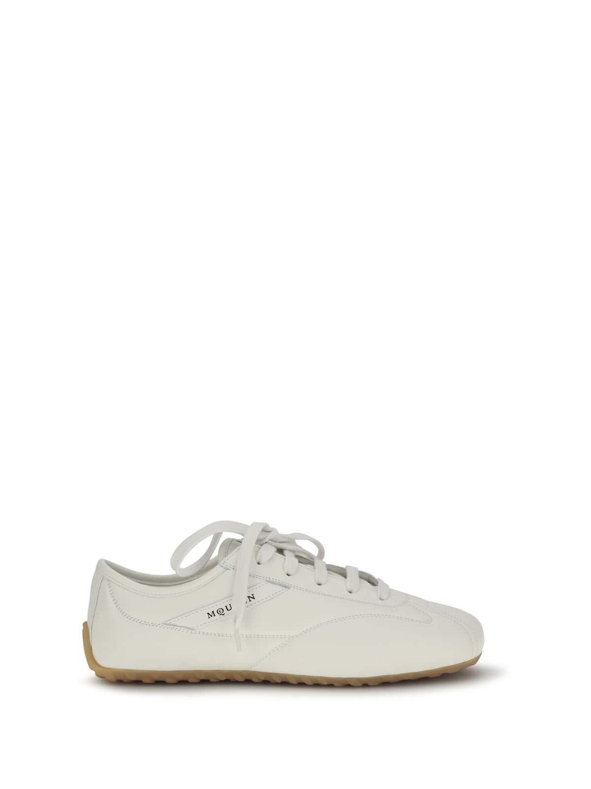 Alexander McQueen Low Boxer Sneakers - Off White/White
