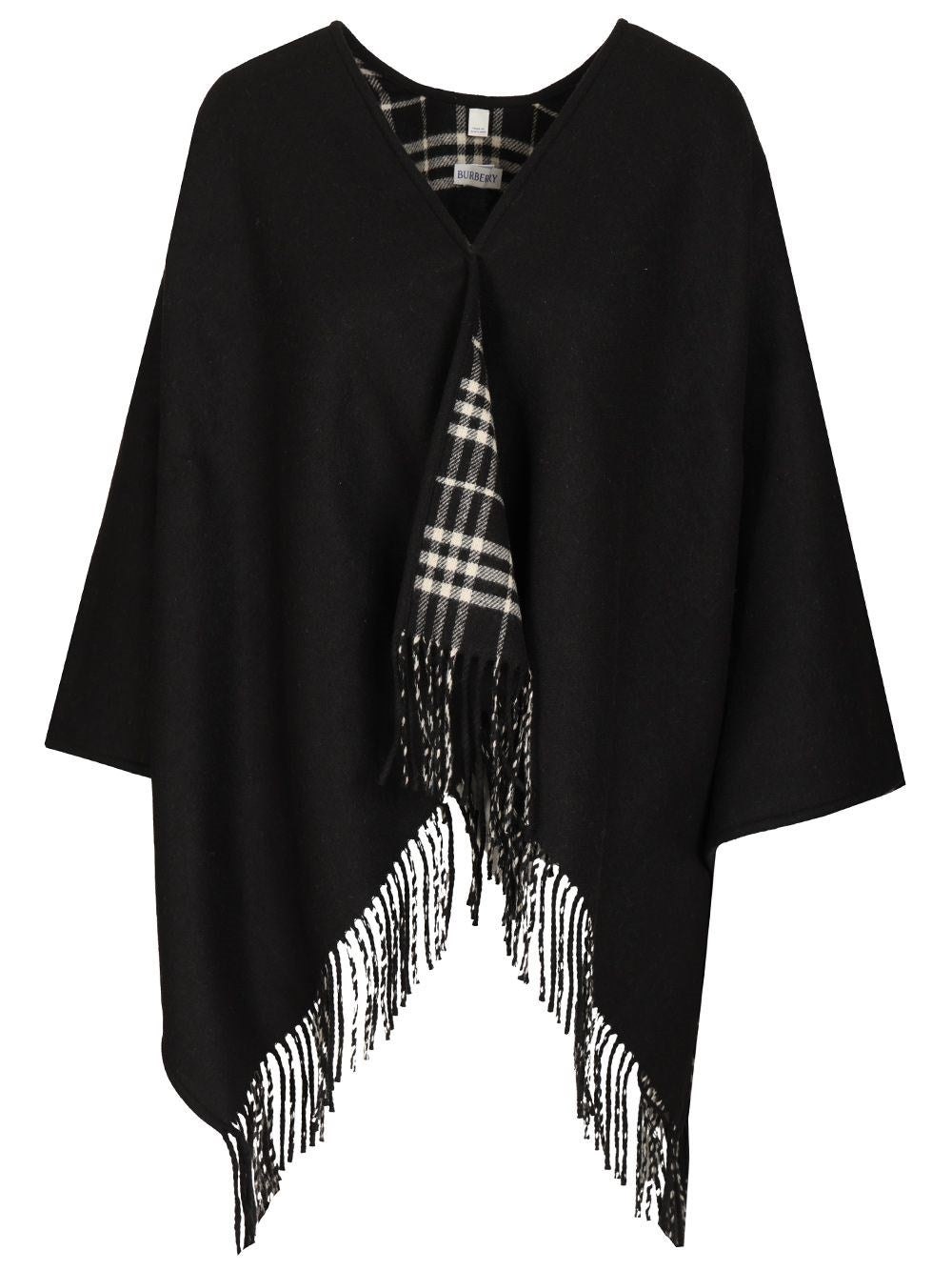 Burberry Reversible Cape - Black