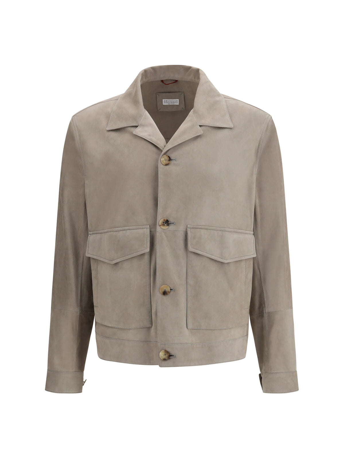 Brunello Cucinelli Suede Jacket - Kaky
