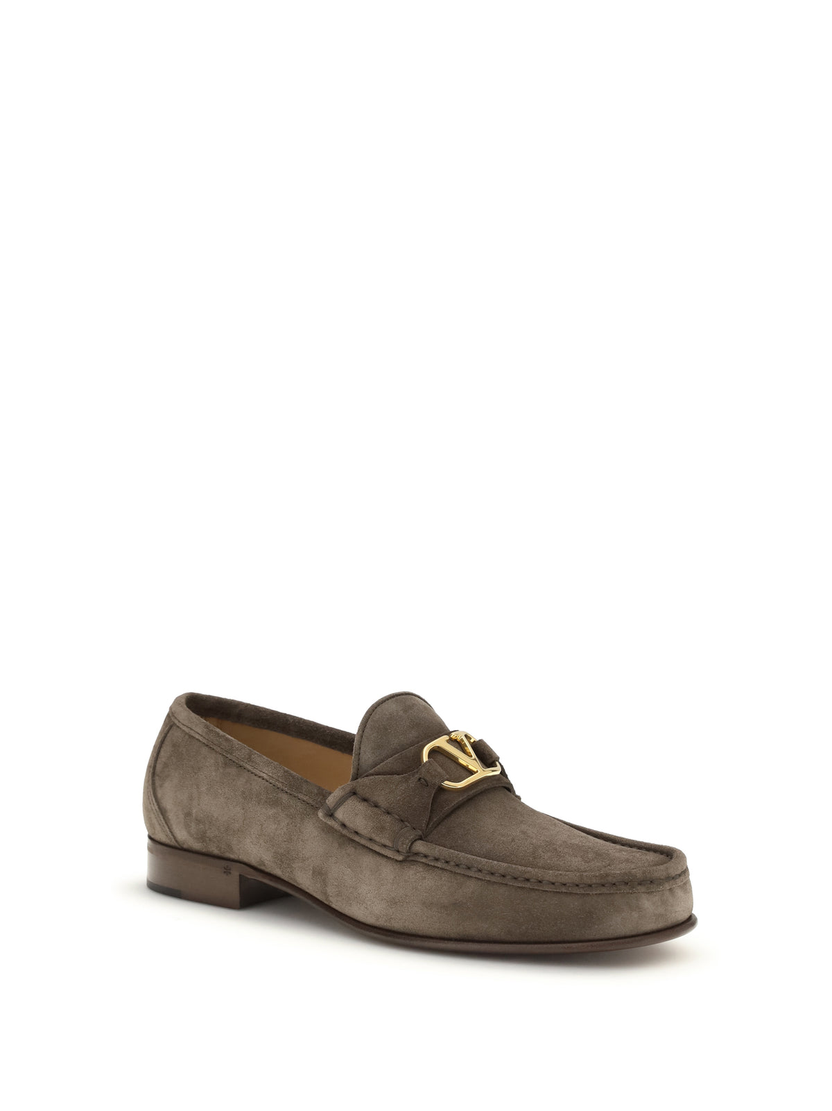 Valentino Garavani VLogo Signature Loafers - Shadow Grey