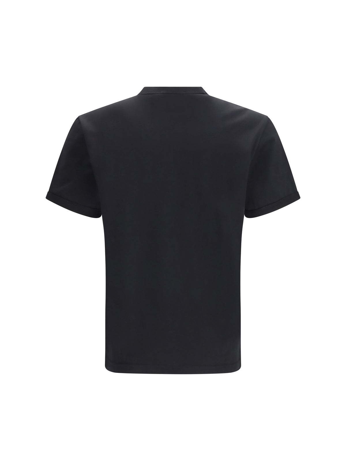 Dolce & Gabbana Cotton T-shirt with patch - Black