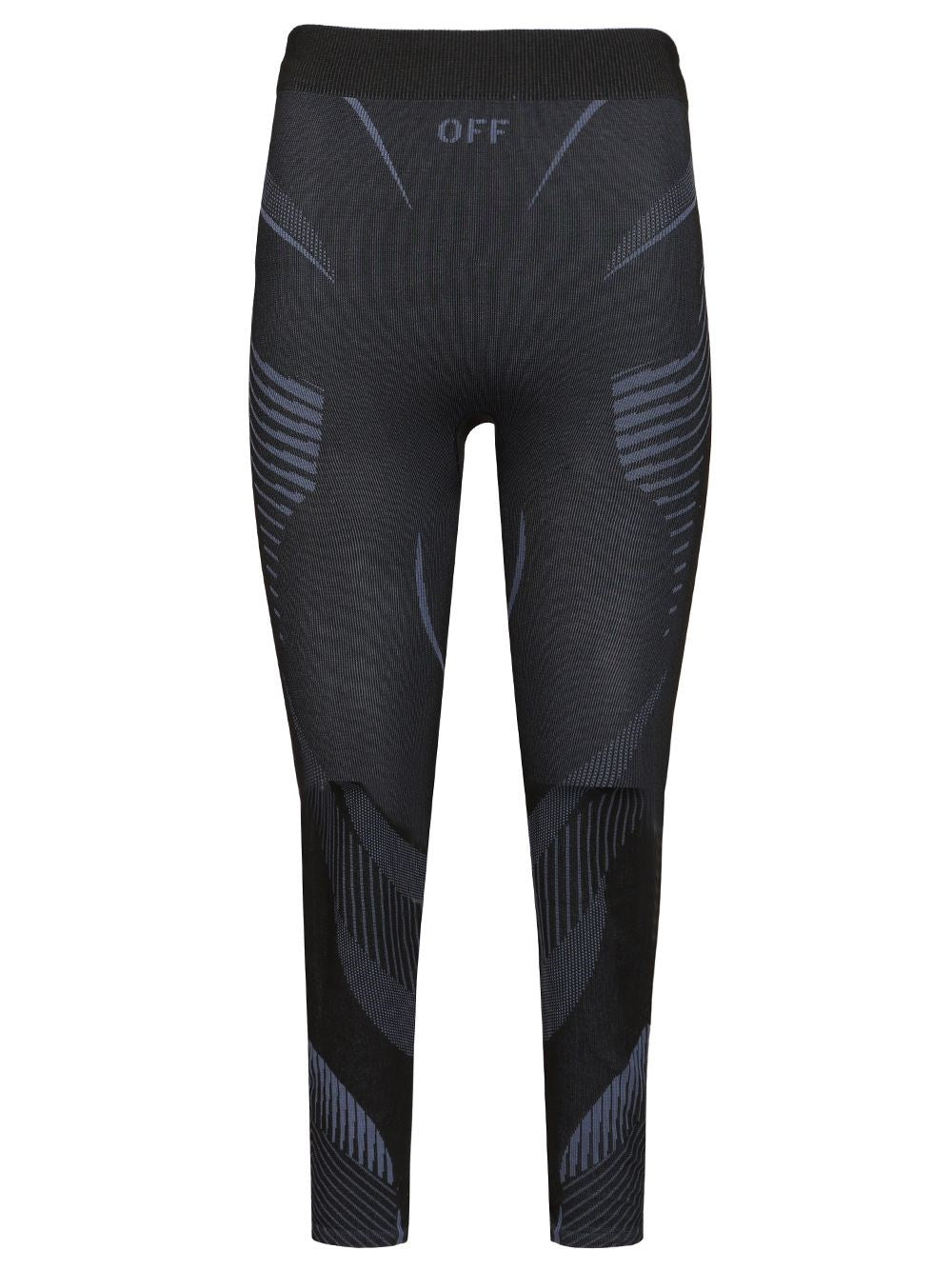 Off-White Racing Leggings - Black