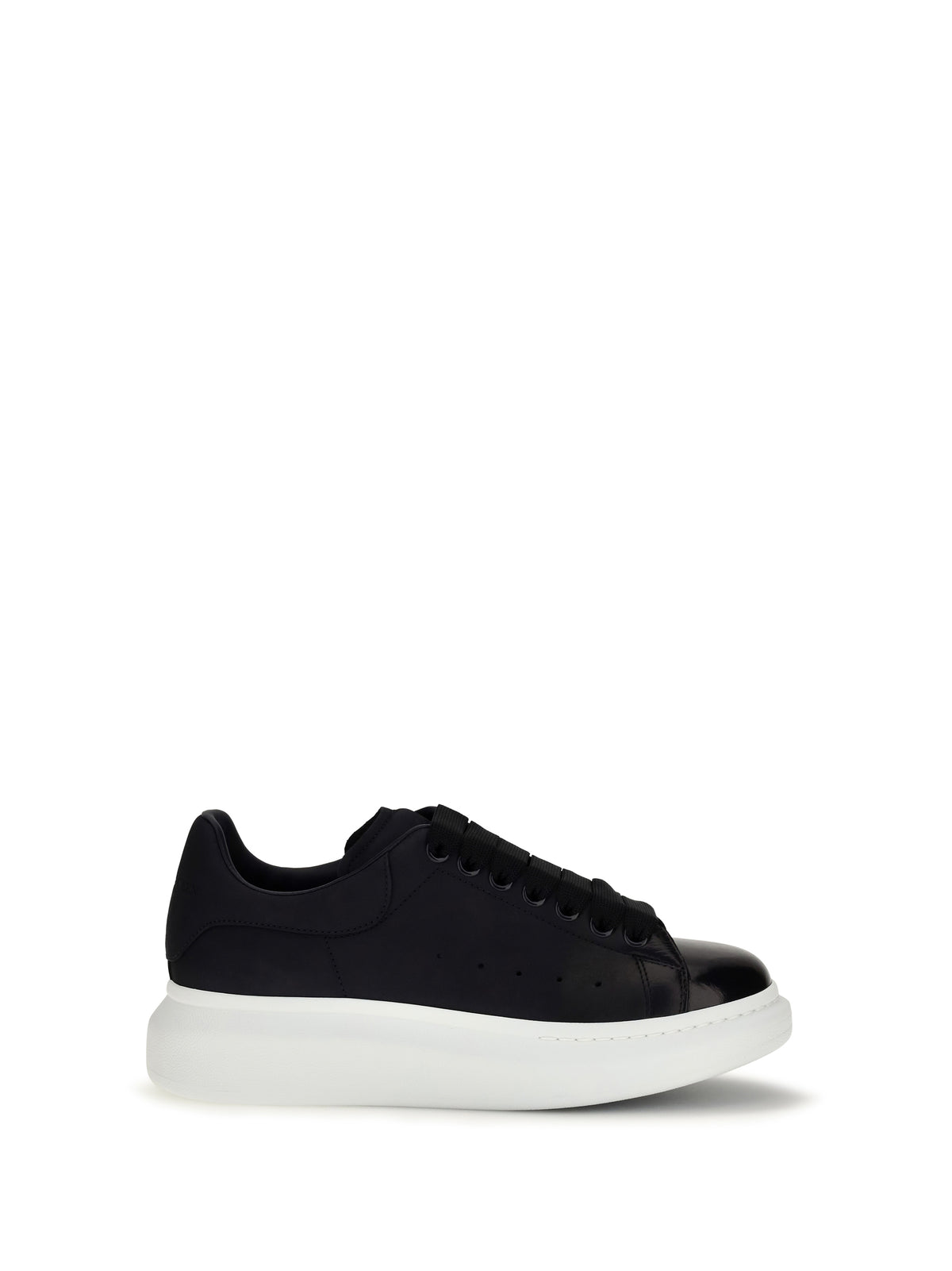 Alexander McQueen Oversized Sneakers in lea - Indigo Blue