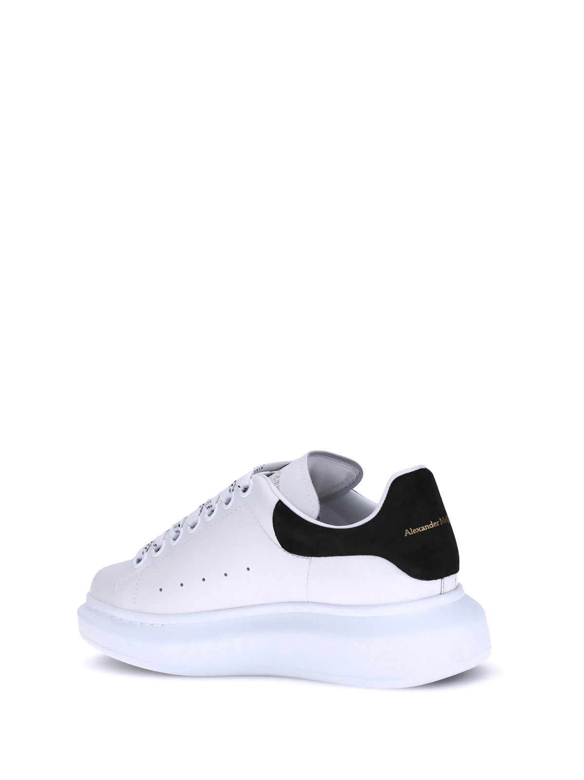 Alexander McQueen Leather Sneakers - White