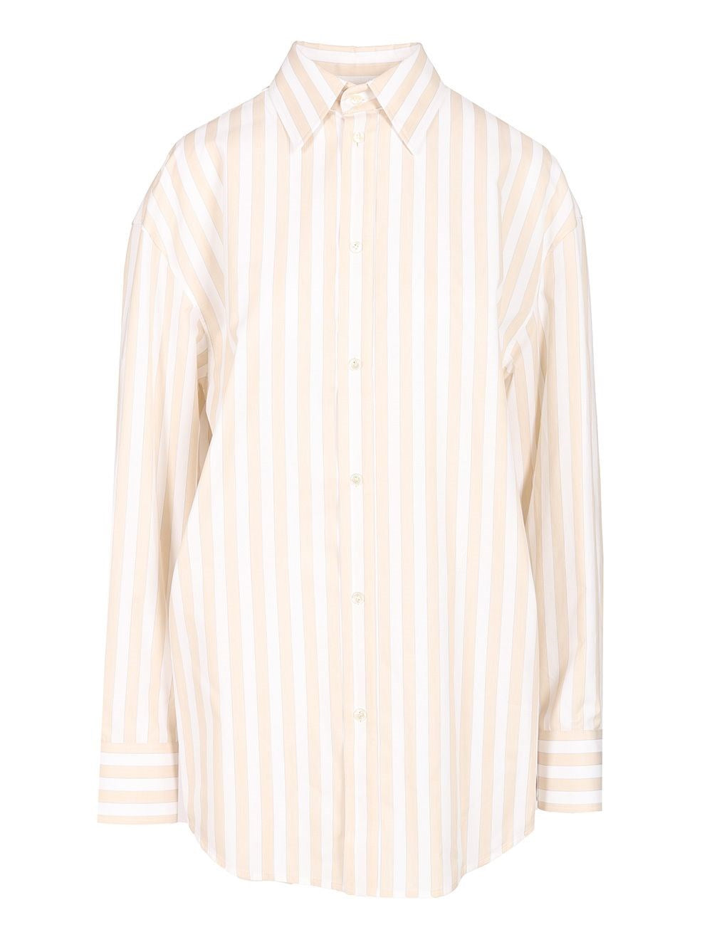 Saint Laurent "Cassandre" Shirt - Beige