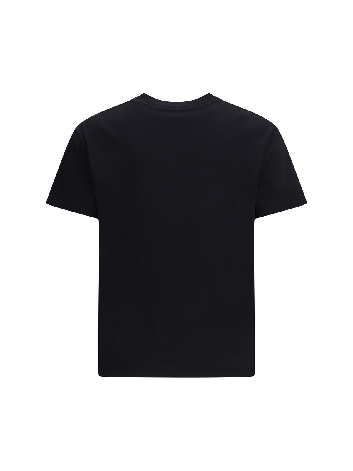 Valentino Cotton T-shirt with VGold - Black