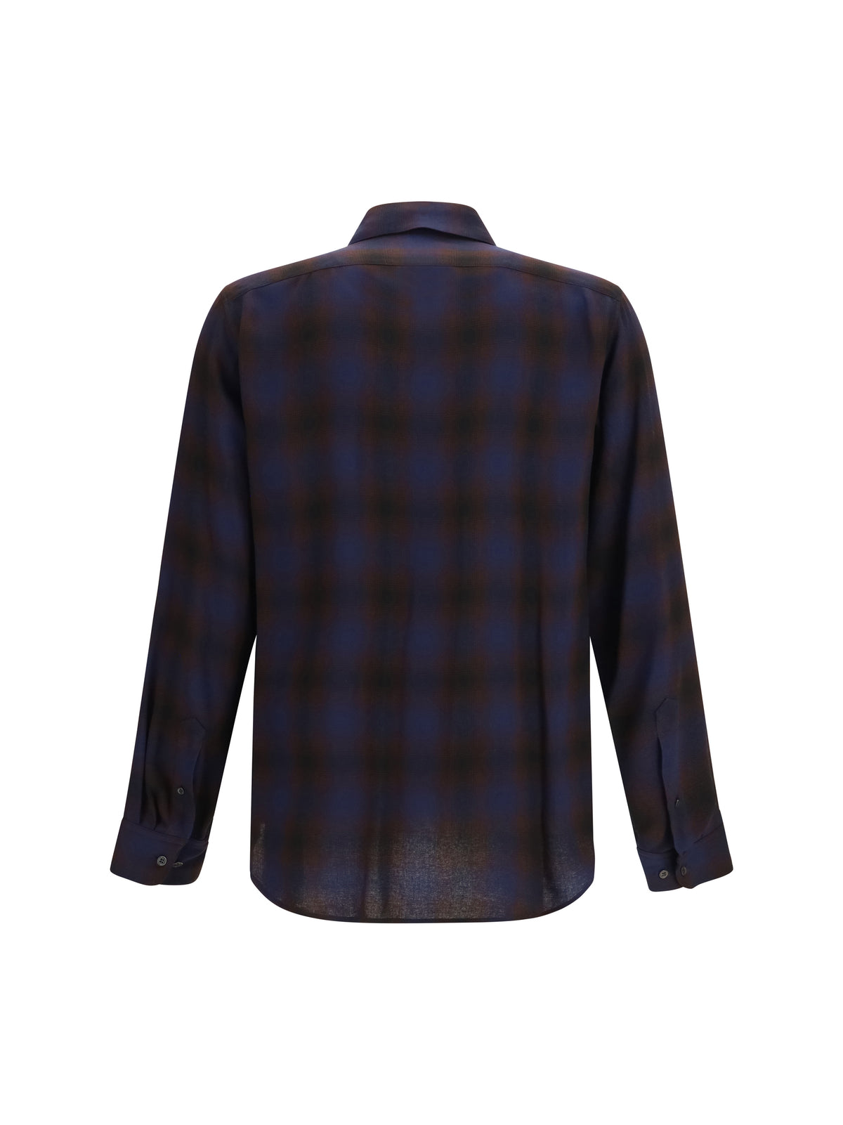 Dries Van Noten Check Shirt - Brown