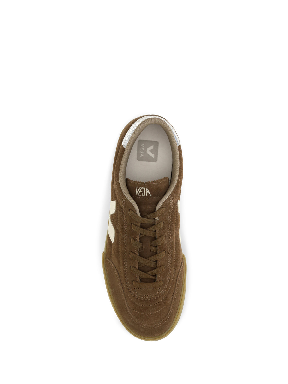 Veja Panenka suede Sneakers - Brown_Pierre_Silver