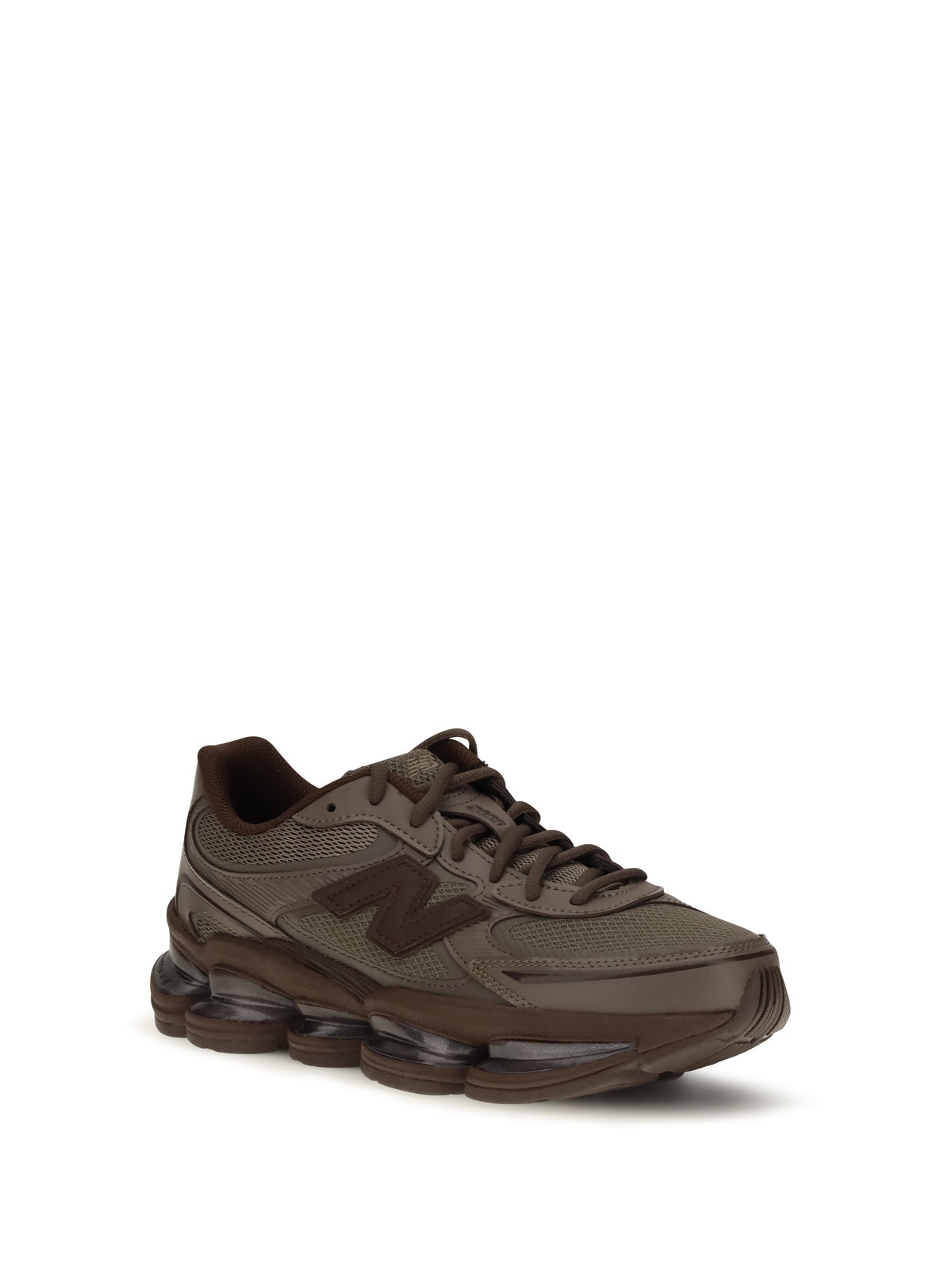 New Balance Abzorb 2000 Luxe Sneakers - Thunder Brown