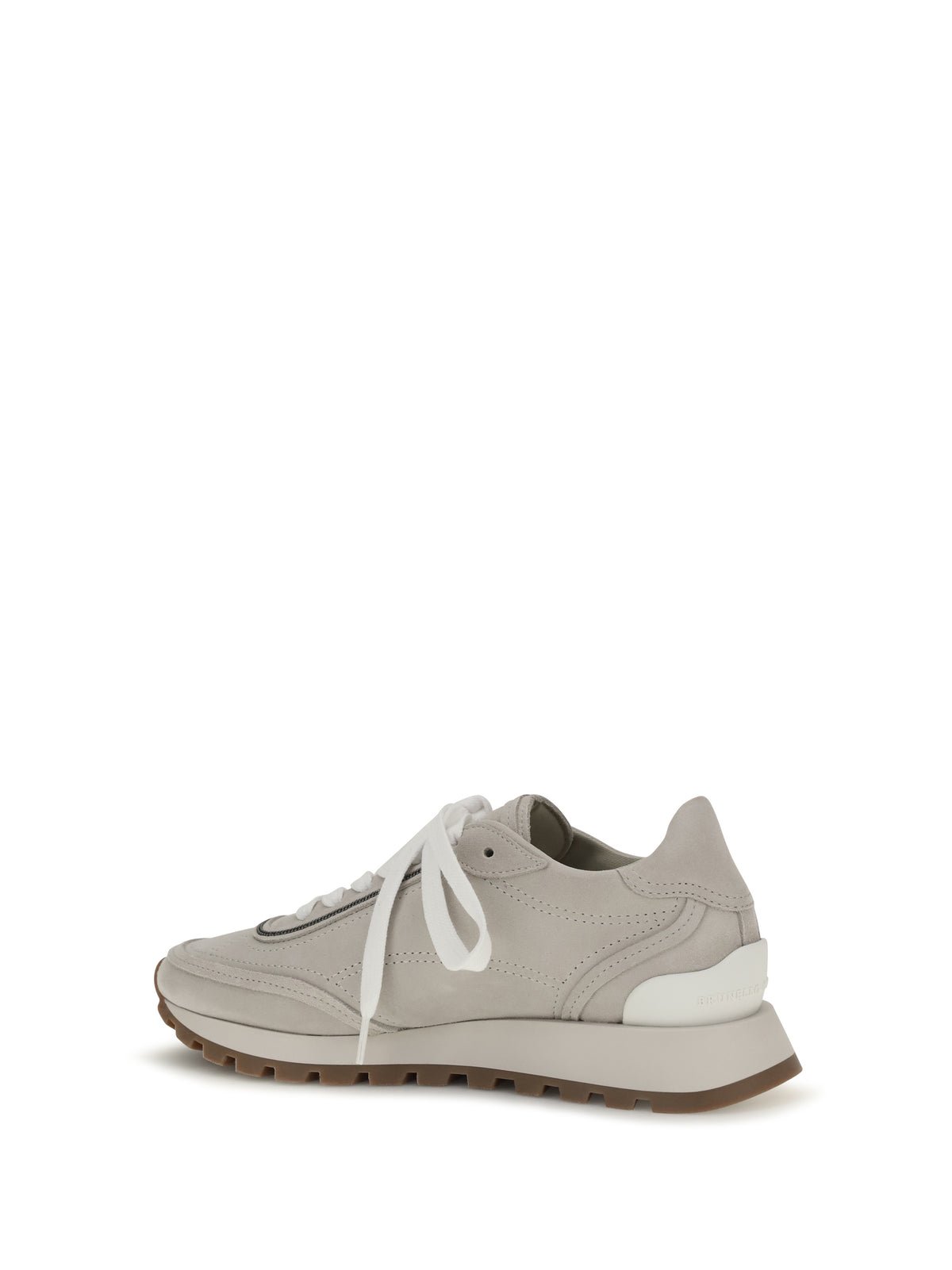 Brunello Cucinelli Leather Sneakers - Quarzo