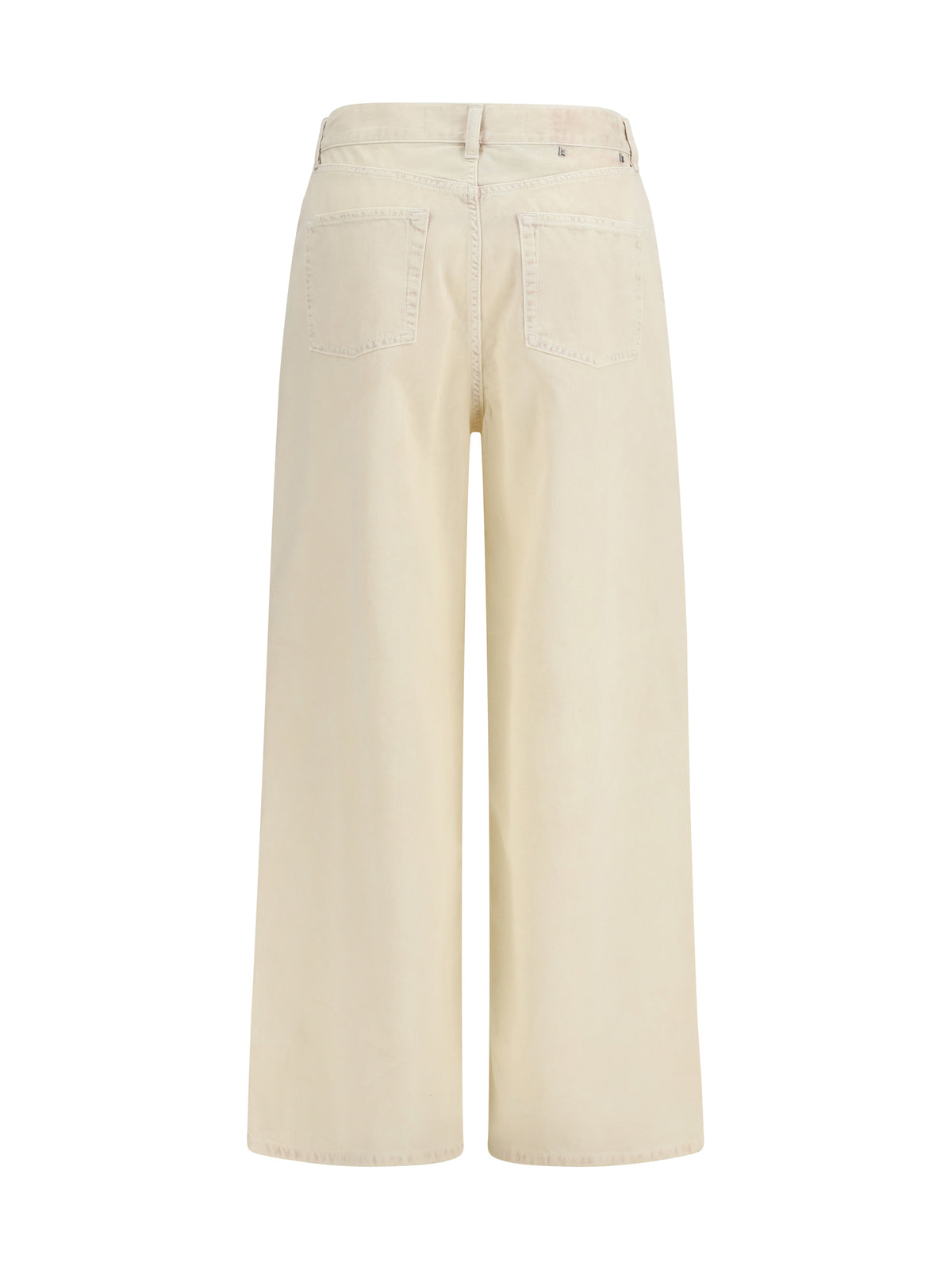 Golden Goose Wide-leg cotton denim Jeans - Yellow