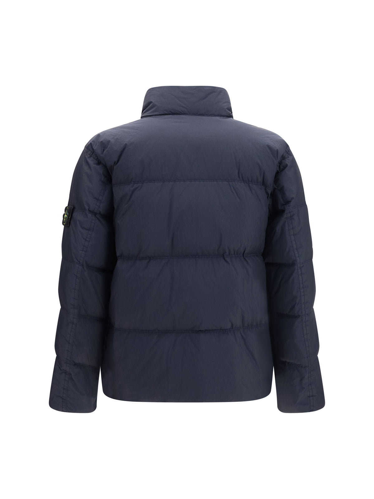 Stone Island Quilted high-neck Puffer Jacket - Navy Blue