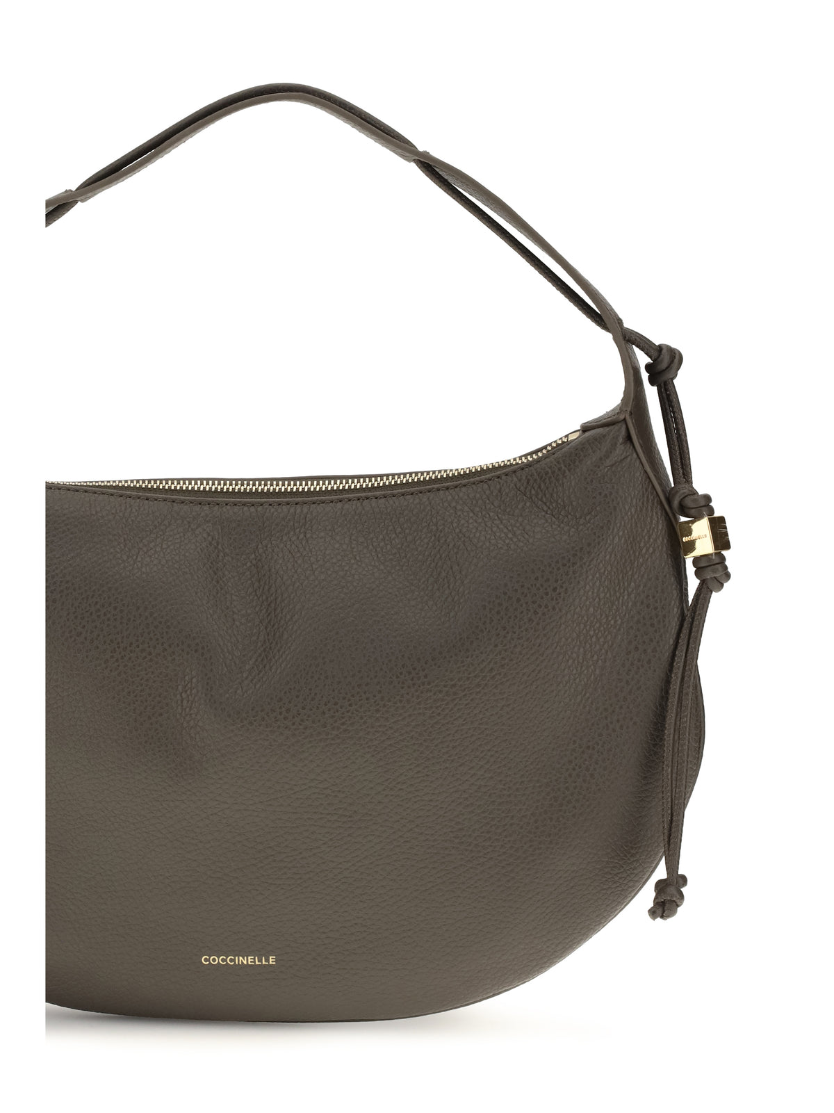 Coccinelle Thess Shoulder Bag - Mud
