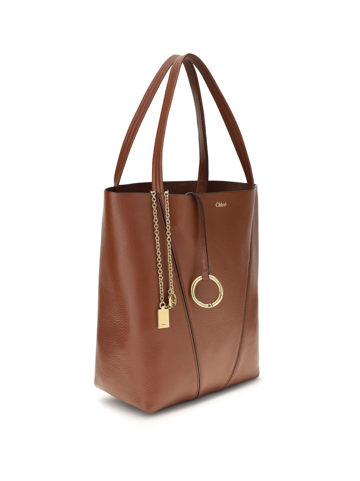 Chloé Spin Shoulder Bag - Blushy Brown